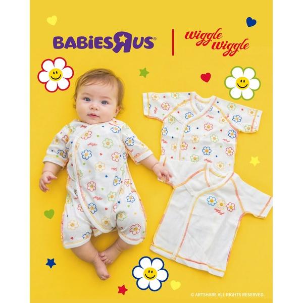 ベビー肌着 wiggle wiggle ウィグルウィグル 新生児肌着 3枚組
