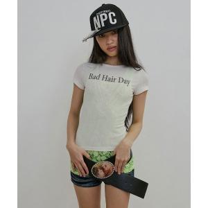 tシャツ Bad Hair Day Baby Tee レディース メンズ