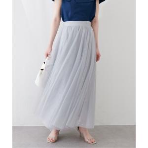 スカート エアリーチュールスカート
