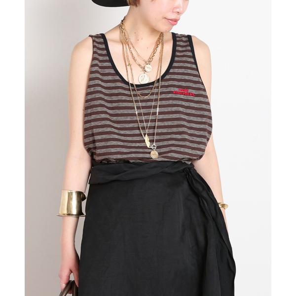 タンクトップ ノースリーブ 「PROVOKE/プロヴォーク」loose tank top レディース