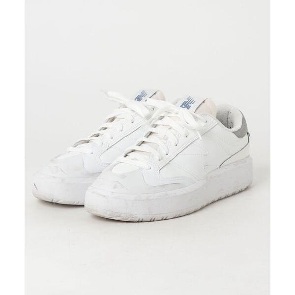 「New Balance」 ローカットスニーカー 25.5cm ホワイト メンズ