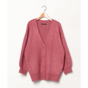 「EMODA」 ニットカーディガン FREE ピンク レディース