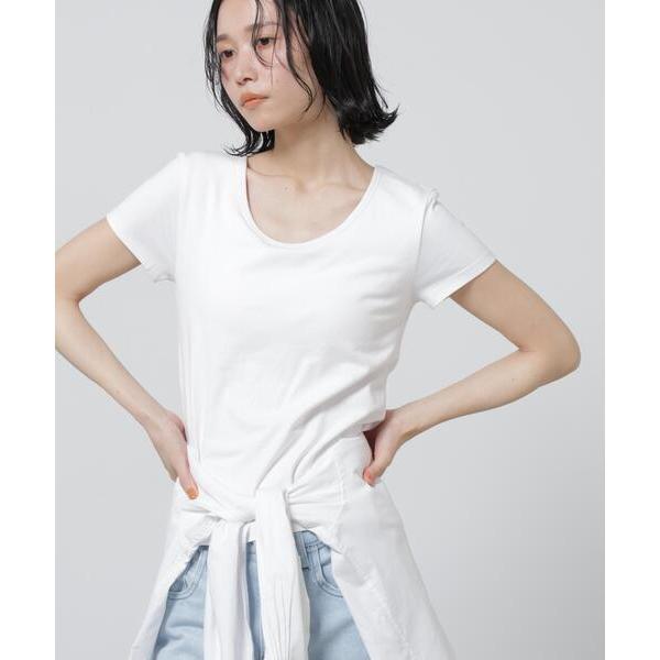 tシャツ Anti Soaked(R) 汗染み防止カップ付きTシャツ レディース