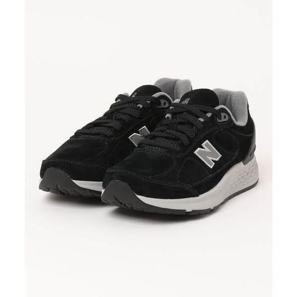 「New Balance」 ローカットスニーカー 24.0cm ブラック レディース