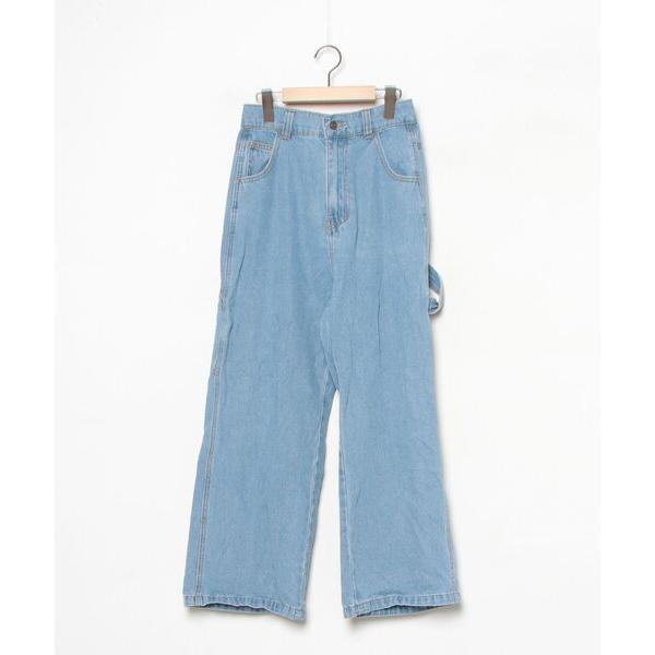 「Java」 デニムパンツ LARGE ブルー レディース