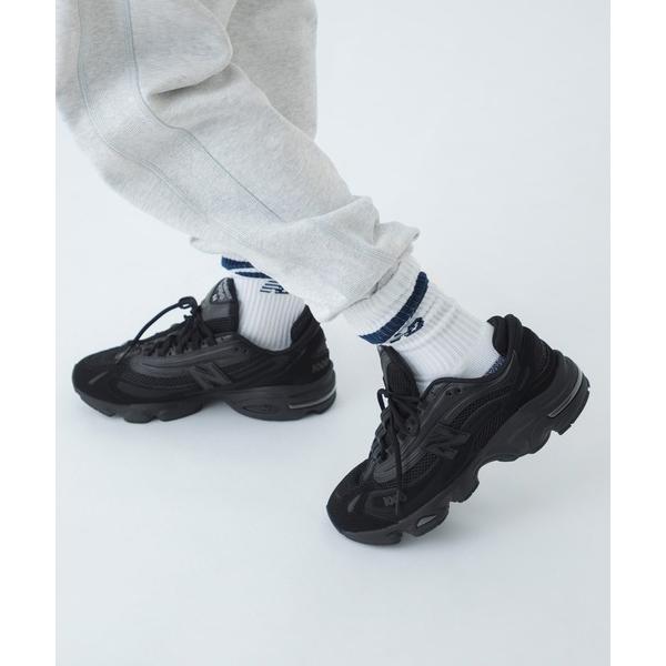 「New Balance」 ローカットスニーカー 25.0cm ブラック メンズ