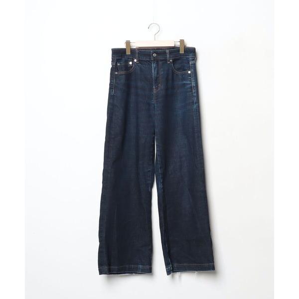 「American Eagle」 デニムパンツ 42 ネイビー レディース