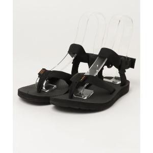 「Teva」 フラットサンダル 22cm ブラック レディース