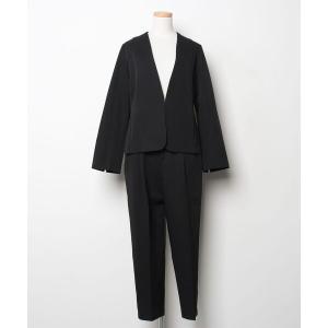 「haco!」 セットアップ LARGE ブラック レディース