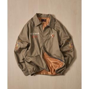 GOLD / ゴールド ： VIET-NAM JACKET AGING MODEL 26A-GL15847