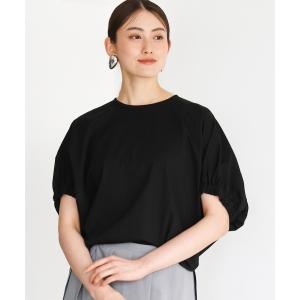 tシャツ 「接触冷感」サッカードルマンスリーブカットソー レディース
