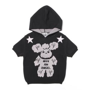 ニット セーター CELINE KWAN/セリーヌクワン/BAD ANGEL KNIT HOODIE レディース メンズ