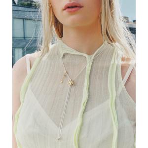 ネックレス ポインテッド チャーム ループ タイイング ネックレス レディース｜ZOZOTOWN Yahoo!店