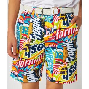 パンツ 「Loudmouth:ラウドマウス」総柄ショートパンツ　ゴルフ メンズ