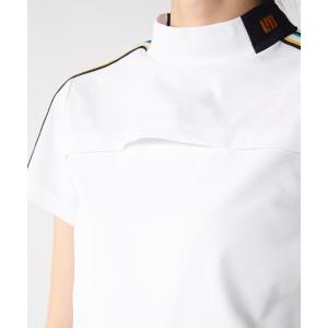 ブラウス シャツ 「Loudmouth:ラウドマウス」レディースモックネックシャツ　ゴルフ レディース