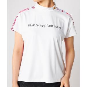 ブラウス シャツ 「Loudmouth:ラウドマウス」レディースストレッチモックネックシャツ　ゴルフ レディース