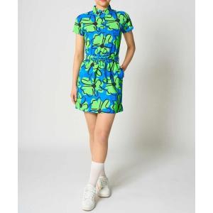 ワンピース 「Loudmouth:ラウドマウス」レディースプレミアムカノコワンピース　ゴルフ　通気性　速乾性