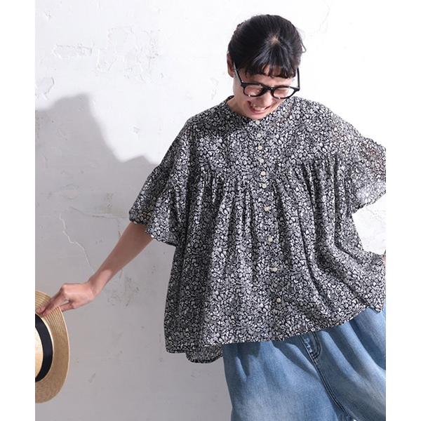 ブラウス シャツ 北欧の森ブラウス レディース