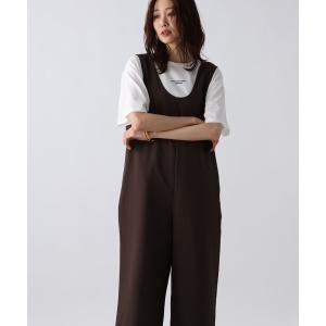 サロペット オーバーオール 2WAYワイドサロペット/636249 レディース