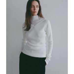 ニット セーター リネンヘルシーニットプルオーバー レディース