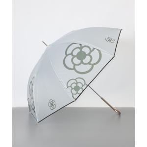 傘 「CLATHAS.（クレイサス）」 カメリア柄大ビニール傘 レディース