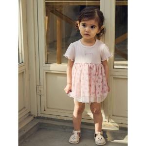 ベビー服 ロンパース フラワーパターンチュールロンパースの高価買取価格