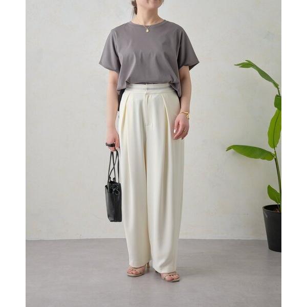 パンツ ウエストライントロミパンツ レディース