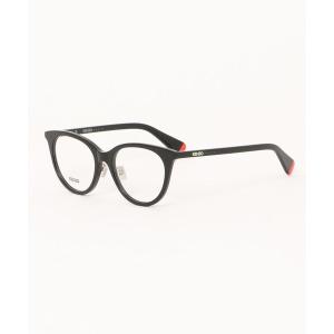 伊達メガネ メガネ 眼鏡 「KENZO/ケンゾー」フォックス メガネ KZ50228F/V 001 メンズ レディース