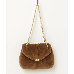 「MNG」 ショルダーバッグ - ブラウン レディース