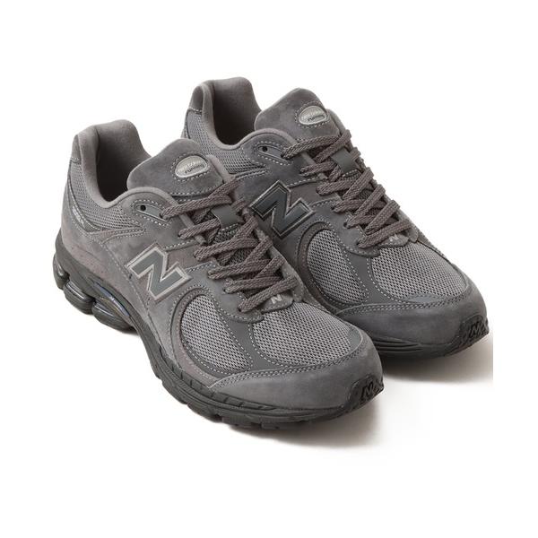「New Balance」 ローカットスニーカー 24.0cm グレー メンズ