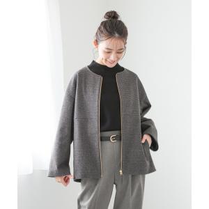 「GLOBAL WORK」 ブルゾン MEDIUM グレー系その他5 レディース