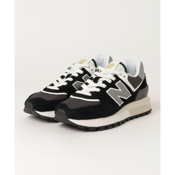 「New Balance」 ローカットスニーカー 24.5cm ブラック メンズ