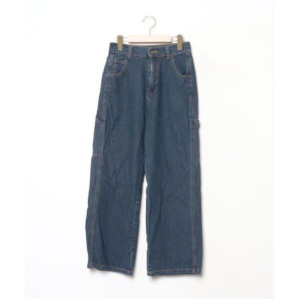 「Java」 デニムパンツ MEDIUM ネイビー レディース