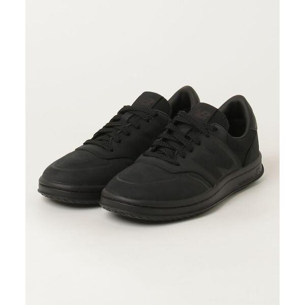 「New Balance」 ローカットスニーカー 24cm ブラック レディース
