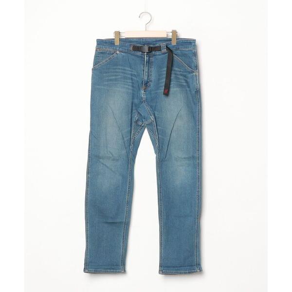 「Gramicci」 デニムパンツ「Mt Design 3776コラボ」 L ブルー メンズ