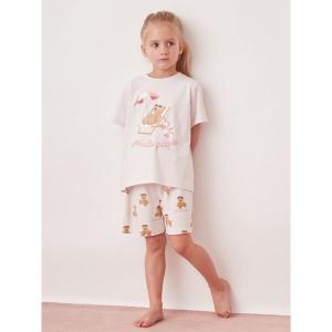 パジャマ 「KIDS」「接触冷感」サマーベア柄ショートパンツ キッズ 子供｜ZOZOTOWN Yahoo!店