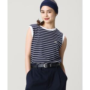 LACOSTE（ラコステ） ノースリーブポロシャツ 34 ブラック レディース