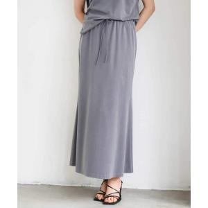 スカート 「セットアップ対応」ヴィンテージサテンフレアスカート