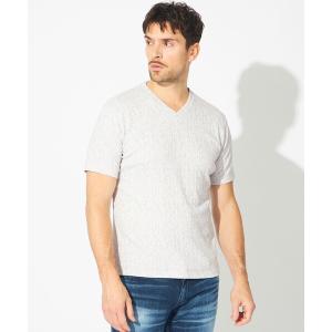 EPOCA UOMO（エポカ ウォモ） ポロシャツ ダブルジャカードスキッパー