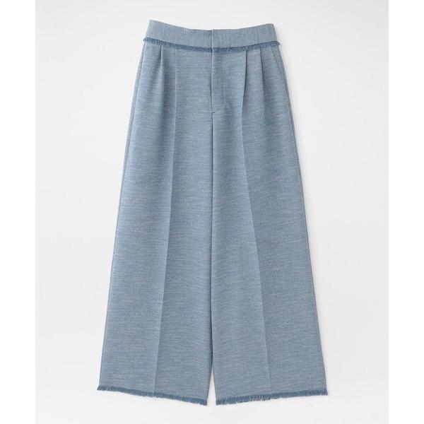 パンツ フリンジワイドパンツ レディース