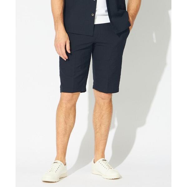 パンツ シアサッカーショートパンツ メンズ