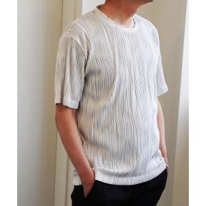 MONSIEUR NICOLE（ムッシュニコル） tシャツ グレンチェックジャカード