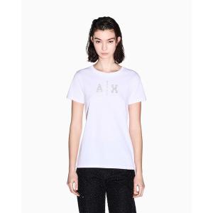 エンポリオアルマーニ GAサングラスキャラクタープリントTシャツ XS レディース ホワイト/白【中古】【新入荷】‡ EMPORIO ARMANI - エンポリオアルマーニ GAサングラスキャラクター