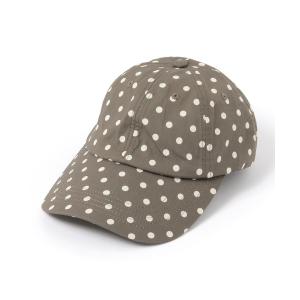 キャップ 帽子 UV遮熱ドットCAP/659096 レディース