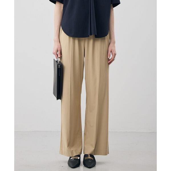 ワイドパンツ パンツ 「WEB限定カラーあり」マットスキューバ トラックワイドパンツ レディース