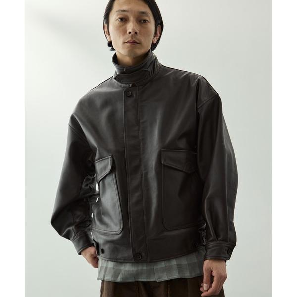 ブルゾン アウター 「YOKE for KEY TIMEZ/ヨーク」別注 Leather Fligh...