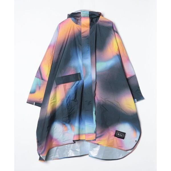 レインコート カッパ キウ KiU FUJIROCK STANDARD RAIN PONCHO メン...