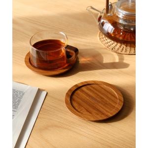 ランチョンマット 「a.depeche/アデペシュ」コースター　noon coaster teak