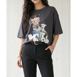 tシャツ BETTY BOOPストリートプリント半袖Tシャツ レディース メンズ