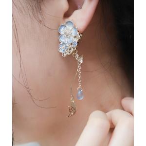 イヤリング ネモフィラモチーフイヤリング レディースの買取情報